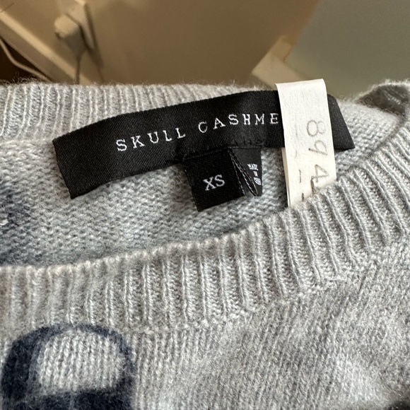 360 Cashmere - Skull Cashmere Crew - XS - Picture 4 of 5